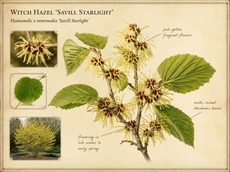 Witch Hazel 'Savill Starlight'