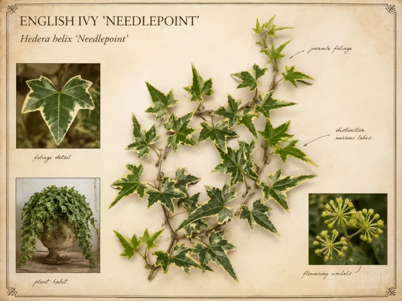 English Ivy ‘Needlepoint’ (Hedera helix ‘Needlepoint’)