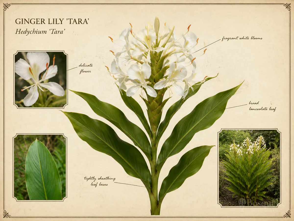 Ginger Lily ‘Tara’ (Hedychium ‘Tara’)
