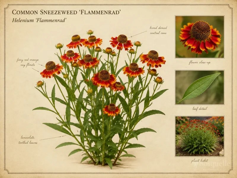 Common Sneezeweed 'Flammenrad'