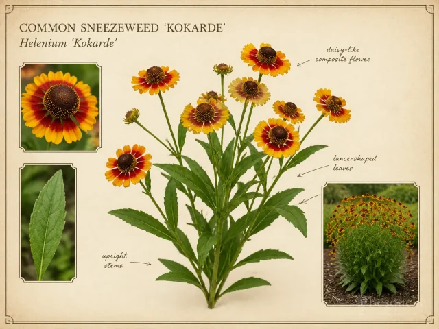 Common Sneezeweed ‘Kokarde’ (Helenium ‘Kokarde’)