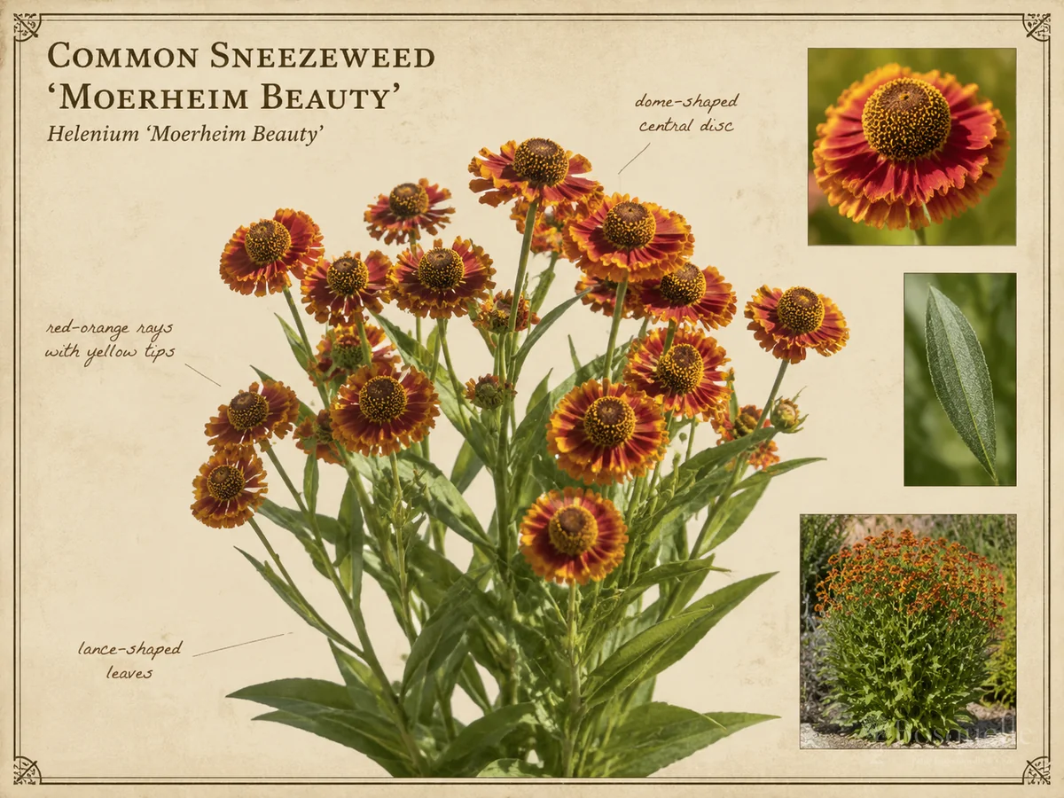 Common Sneezeweed 'Moerheim Beauty'