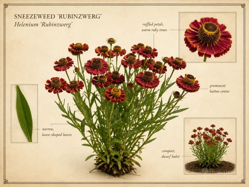 Sneezeweed ‘Rubinzwerg’ (Helenium ‘Rubinzwerg’)