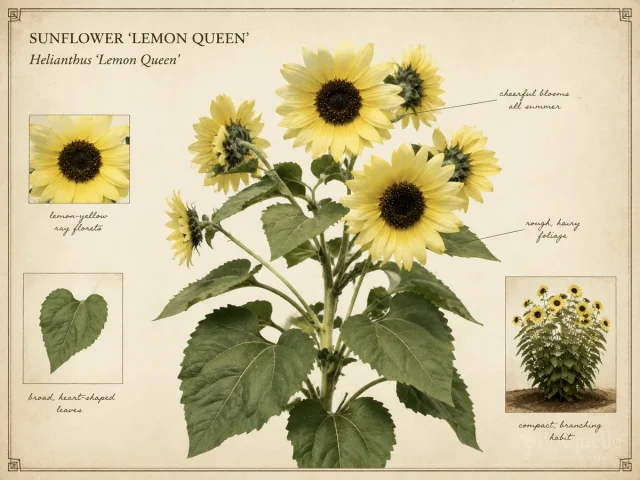 Sunflower 'Lemon Queen'