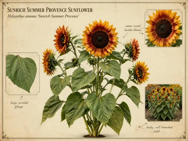 Sunrich Summer Provence Sunflower (Helianthus annuus ‘Sunrich Summer Provence’)