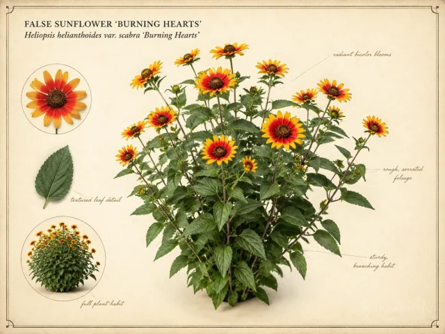 False Sunflower 'Burning Hearts'