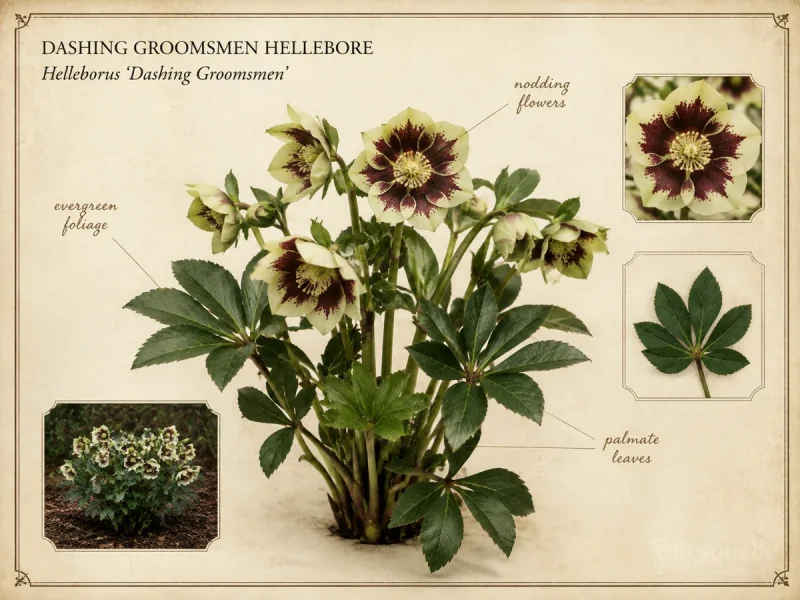Dashing Groomsmen Hellebore