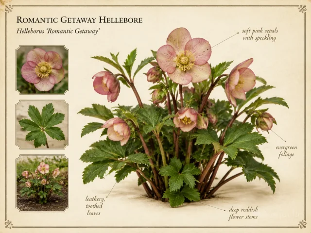 Romantic Getaway Hellebore (Helleborus ‘Romantic Getaway’)
