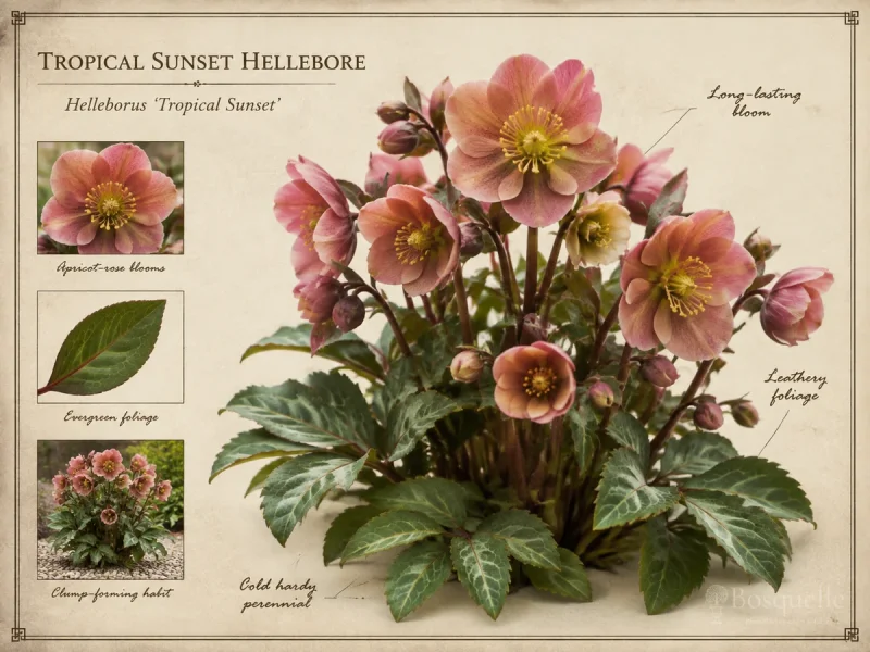 Tropical Sunset Hellebore