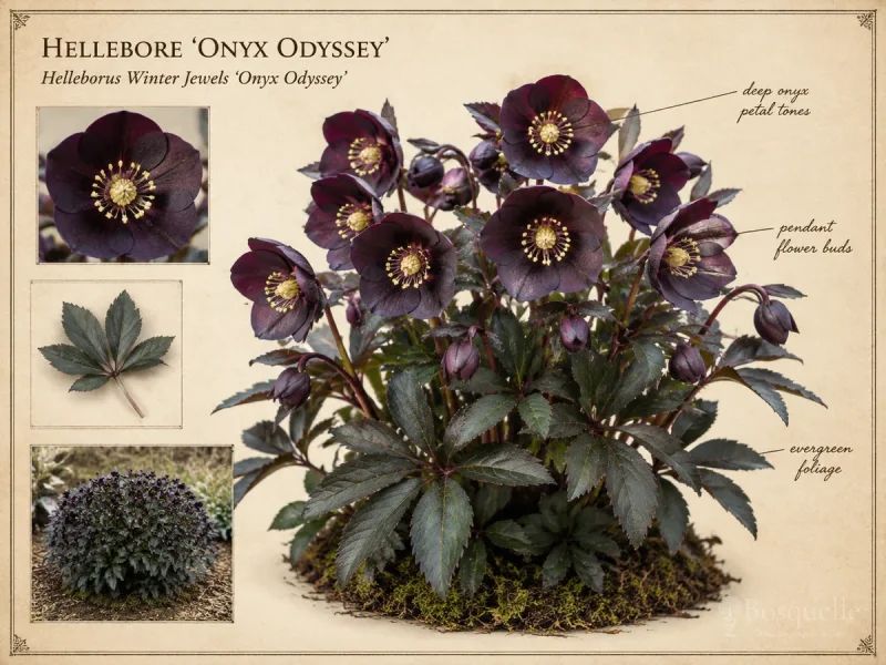 Hellebore 'Onyx Odyssey'
