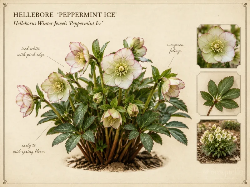 Hellebore 'Peppermint Ice'