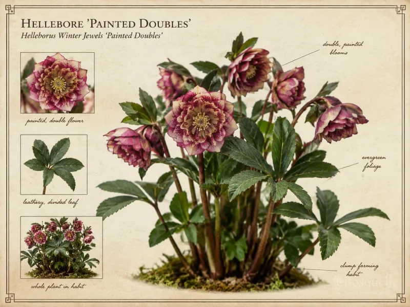 Hellebore 'Painted Doubles'
