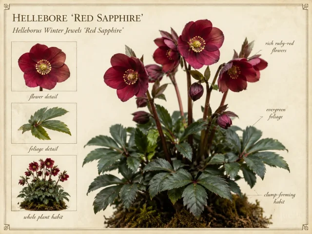 Hellebore 'Red Sapphire'