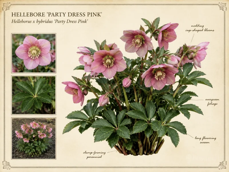 Hellebore 'Party Dress Pink'