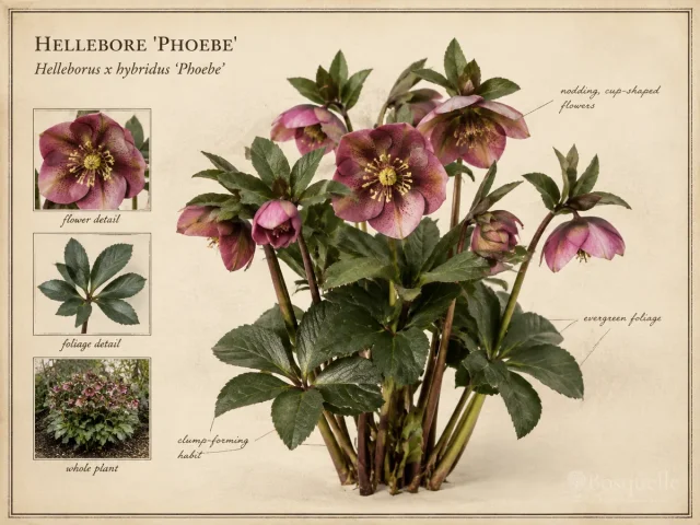 Hellebore ‘Phoebe’ (Helleborus x hybridus ‘Phoebe’)