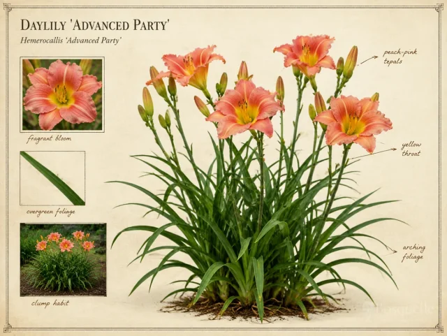 Daylily 'Advanced Party'
