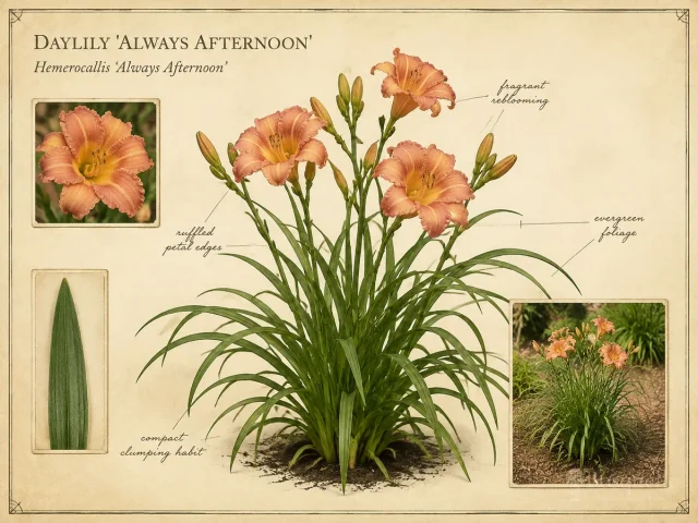 Daylily 'Always Afternoon'