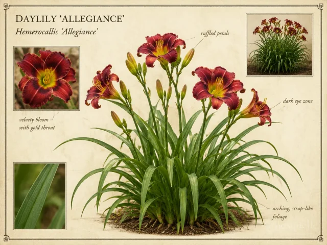 Daylily 'Allegiance'
