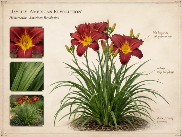 Daylily 'American Revolution'
