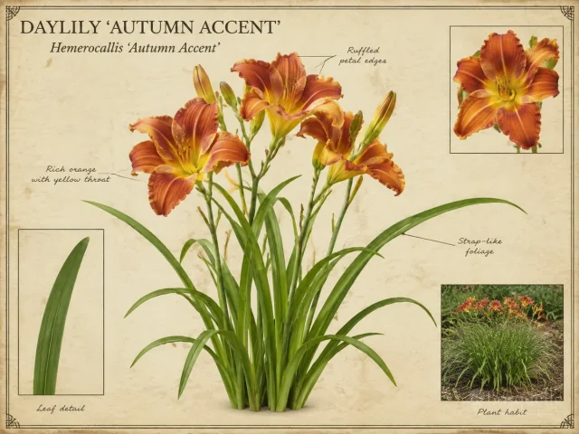 Daylily 'Autumn Accent'