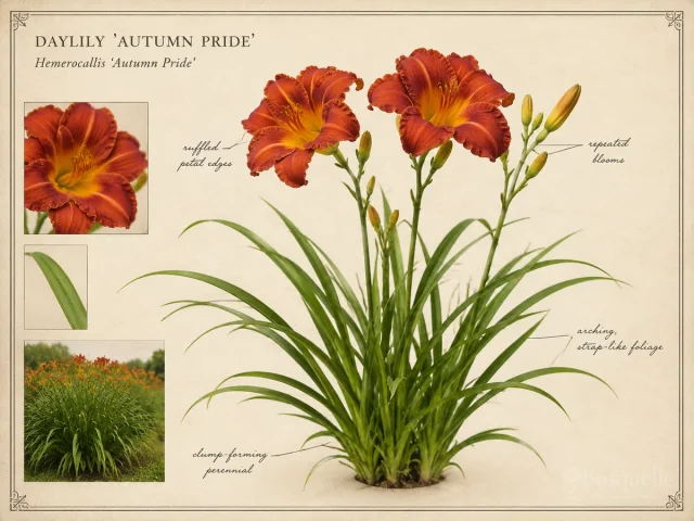 Daylily 'Autumn Pride'