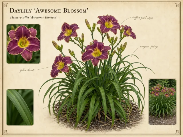 Daylily 'Awesome Blossom'
