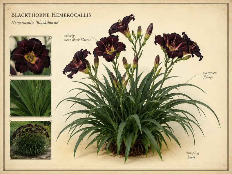 Blackthorne Hemerocallis (Hemerocallis ‘Blackthorne’)