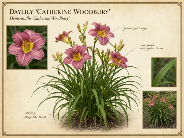 Daylily 'Catherine Woodbury'