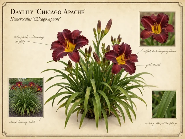 Daylily 'Chicago Apache'