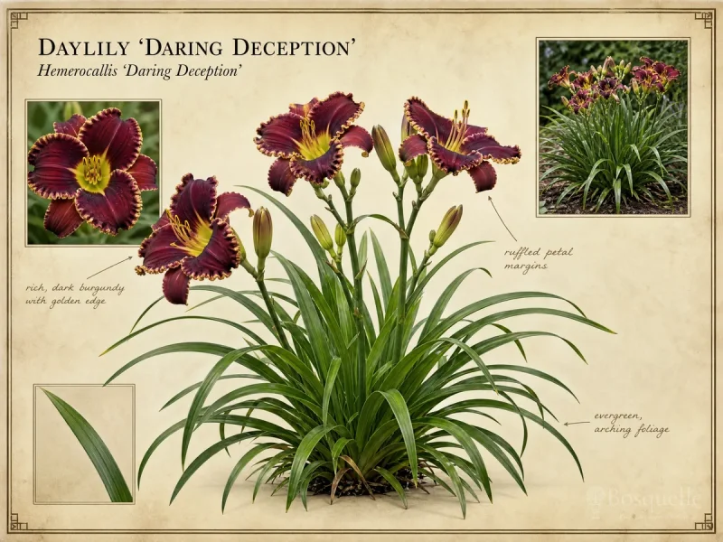 Daylily 'Daring Deception'