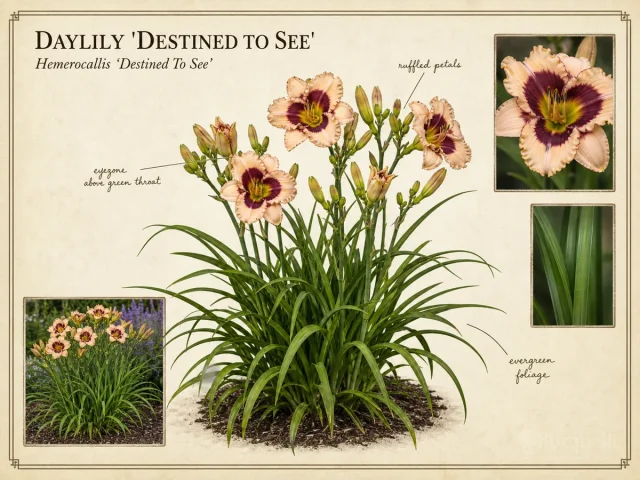 Daylily 'Destined To See'