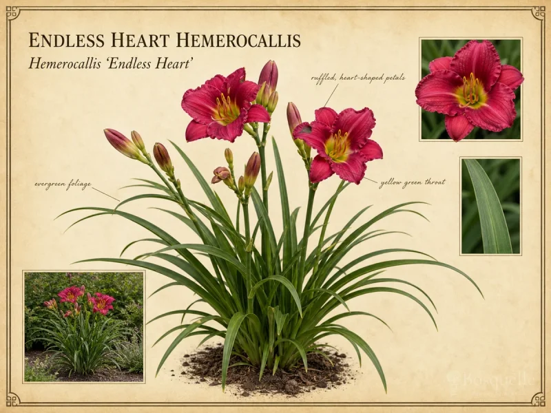 Endless Heart Hemerocallis (Hemerocallis ‘Endless Heart’)