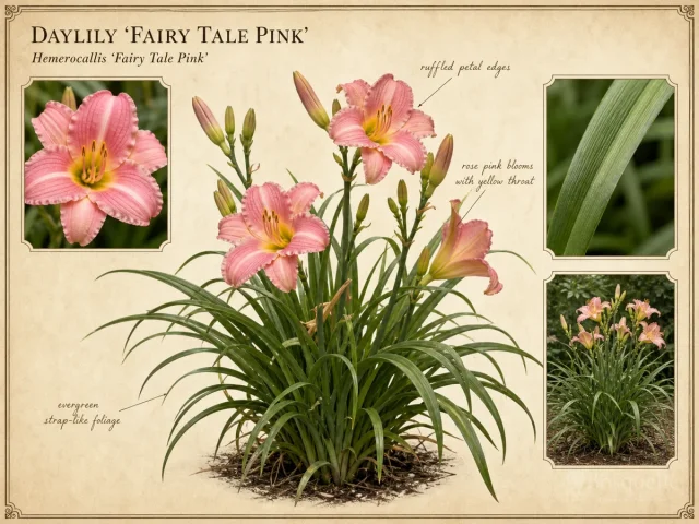 Daylily 'Fairy Tale Pink'