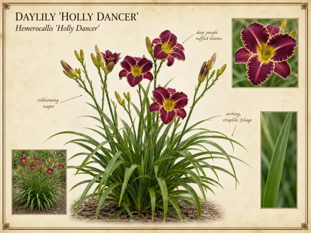 Daylily ‘Holly Dancer’ (Hemerocallis ‘Holly Dancer’)