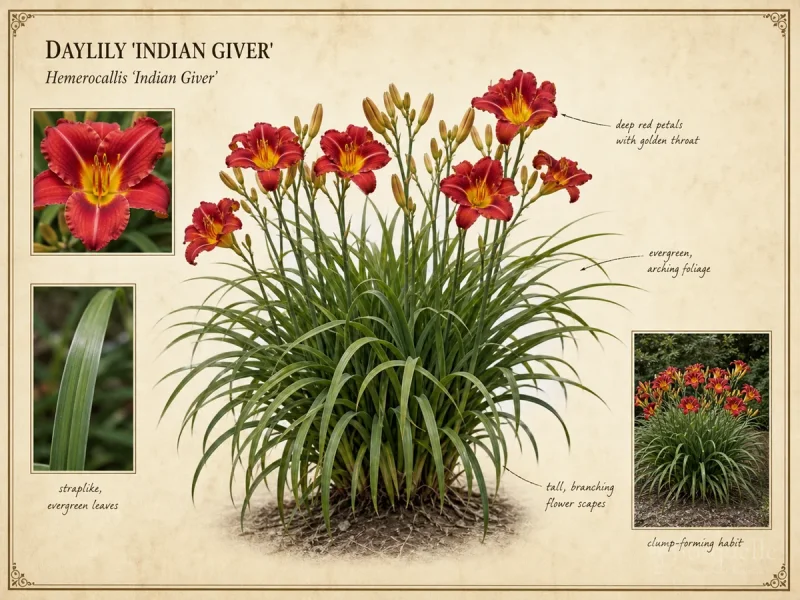 Daylily 'Indian Giver'