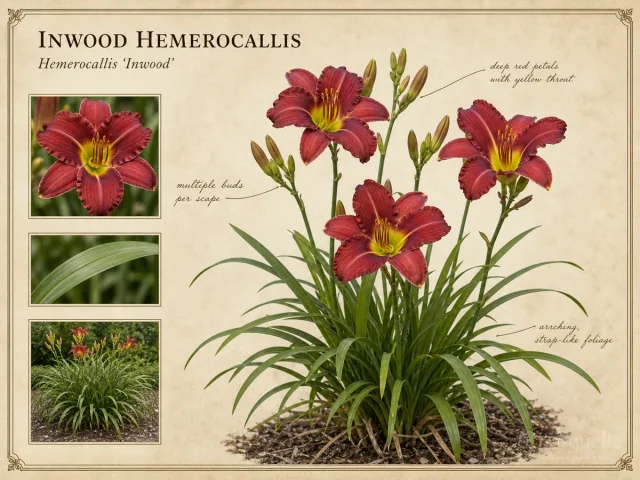 Inwood Hemerocallis (Hemerocallis ‘Inwood’)