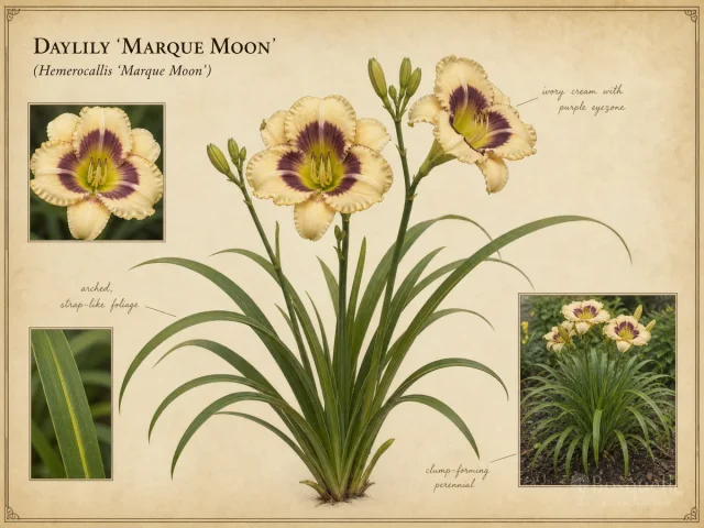 Daylily 'Marque Moon'