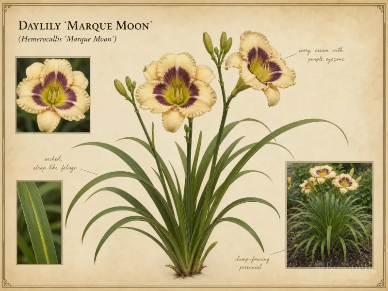 Daylily ‘Marque Moon’ (Hemerocallis ‘Marque Moon’)
