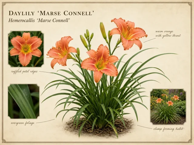 Daylily 'Marse Connell'