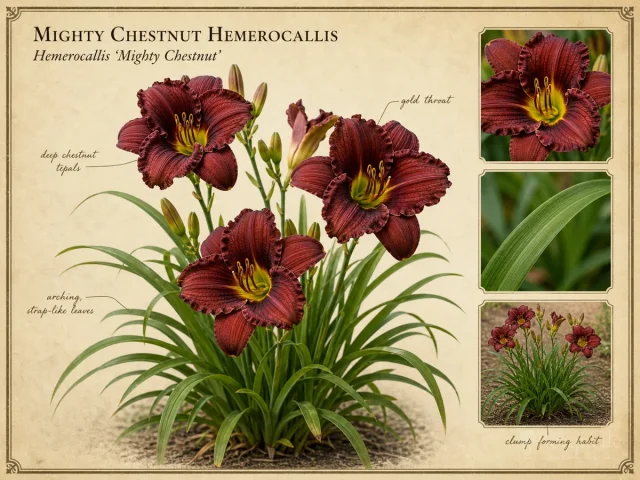 Mighty Chestnut Hemerocallis
