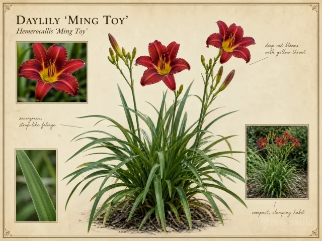 Daylily 'Ming Toy'