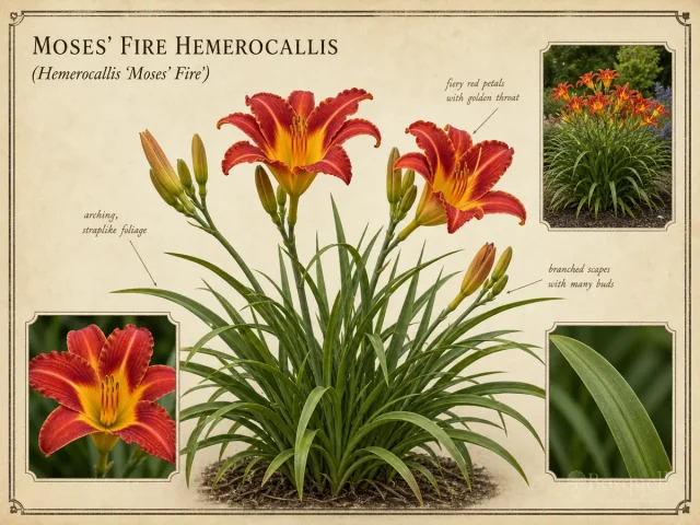 Moses' Fire Hemerocallis