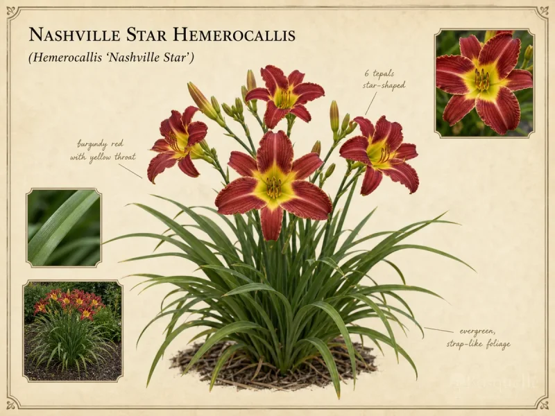 Nashville Star Hemerocallis (Hemerocallis ‘Nashville Star’)