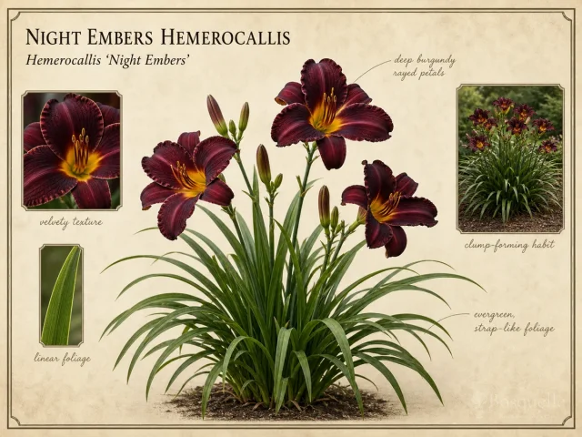Night Embers Hemerocallis