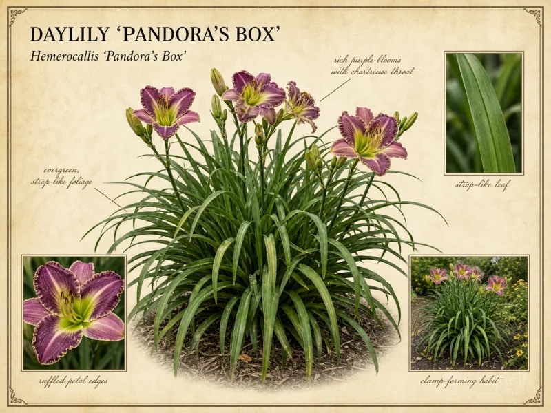 Daylily 'Pandora's Box'