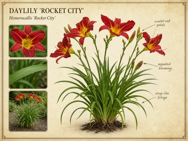 Daylily 'Rocket City'