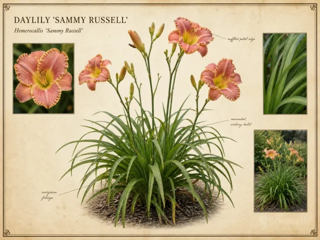 Daylily 'Sammy Russell'