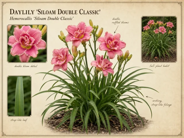 Daylily 'Siloam Double Classic'