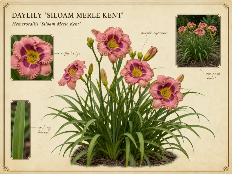 Daylily ‘Siloam Merle Kent’ (Hemerocallis ‘Siloam Merle Kent’)