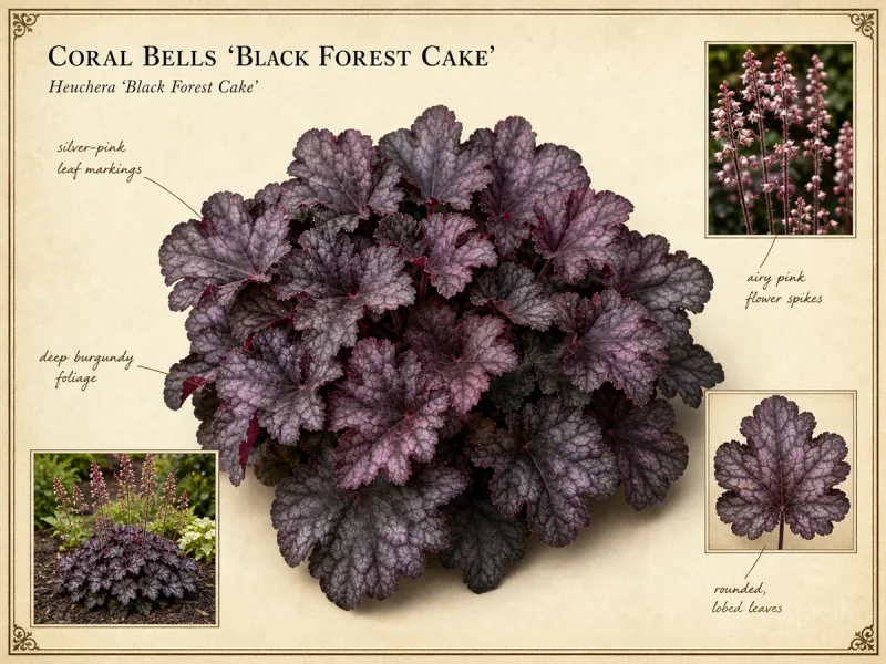 Coral Bells ‘Black Forest Cake’ (Heuchera ‘Black Forest Cake’)